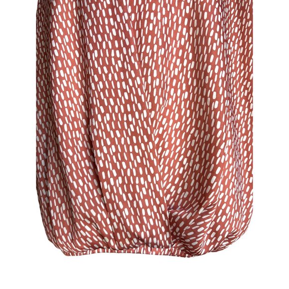 Dolan Left Coast Anthropologie Sleeveless Printed Surplice Top Shirt Size Large - Picture 3 of 10